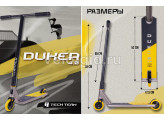 Трюковый самокат TT Duker 4.0 Желтый